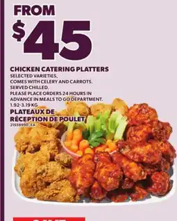 Independent Grocer CHICKEN CATERING PLATTERS, 1.92-3.19 KG offer