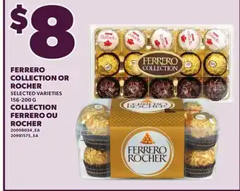 Independent Grocer FERRERO COLLECTION OR ROCHER, 156-200 G offer