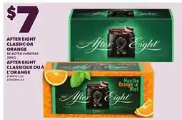 Independent Grocer AFTER EIGHT CLASSIC OR ORANGE, 200 G offer