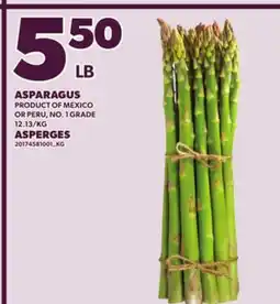 Independent Grocer ASPARAGUS offer