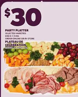 Independent Grocer PARTY PLATTER, 696 G-1.15 KG offer