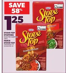 Independent Grocer STOVE TOP STUFFING, 120 G offer