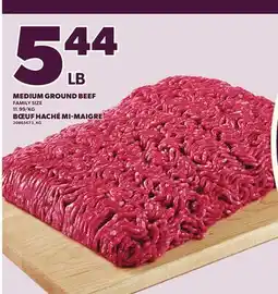 Independent Grocer MEDIUM GROUND BEEF FAMILY SIZE offer