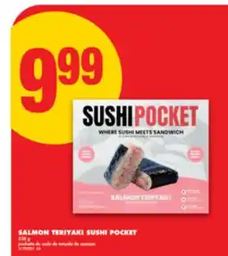 No Frills SALMON TERIYAKI SUSHI POCKET, 528 g offer