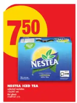 No Frills NESTEA ICED TEA selected varieties 12x341 ML offer