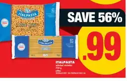 No Frills ITALPASTA, 750 G offer