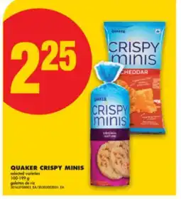 No Frills QUAKER CRISPY MINIS, 100-199 g offer