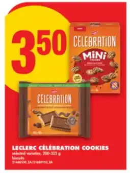 No Frills LECLERC CÉLÉBRATION COOKIES, 200-325 G offer