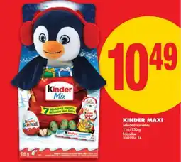 No Frills KINDER MAXI, 116/150 g offer