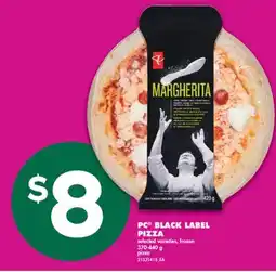 No Frills PC BLACK LABEL PIZZA, 370-440 G offer