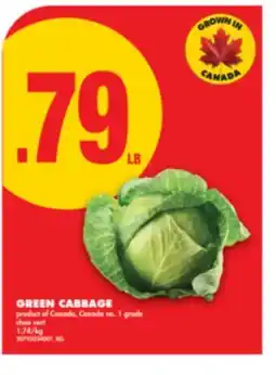 No Frills GREEN CABBAGE offer