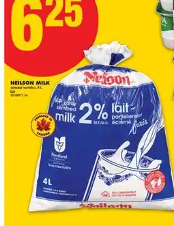 No Frills NEILSON MILK, 4 L offer