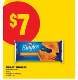 No Frills KRAFT SINGLES, 825 G offer