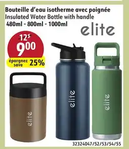 Sushi Shop Elite Insulated Water Bottle with handle offer