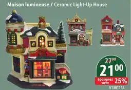 Sushi Shop Ceramic Light-Up House offer