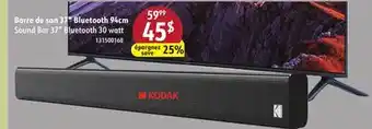 Sushi Shop Kodak Sound Bar 37 Bluetooth 30 watt offer