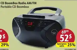 Sushi Shop Portable CD Boombox offer