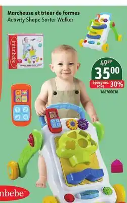 Sushi Shop Activity Shape Sorter Walker offer