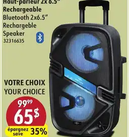 Sushi Shop Bluetooth 2x6.5 Rechargeble Speaker offer