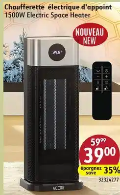 Sushi Shop 1500W Electric Space Heater offer