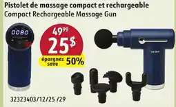Sushi Shop Compact Rechargeable Massage Gun offer