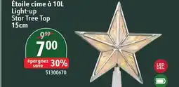 Sushi Shop Light-up Star Tree Top offer
