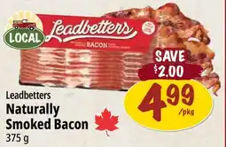 Farm Boy Leadbetters Naturally Smoked Bacon offer
