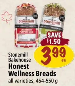 Farm Boy Stonemill Bakehouse Honest Wellness Breads offer