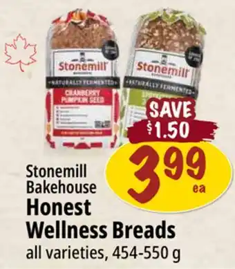 Farm Boy Stonemill Bakehouse Honest Wellness Breads offer