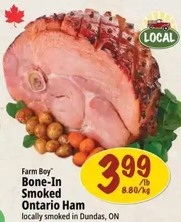 Farm Boy Farm Boy Bone-In Smoked Ontario Ham offer