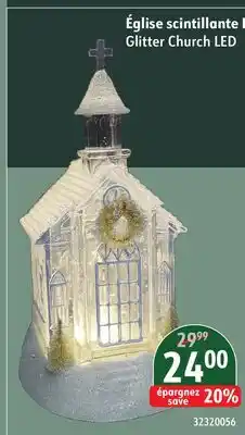 Sushi Shop Glitter Church LED offer