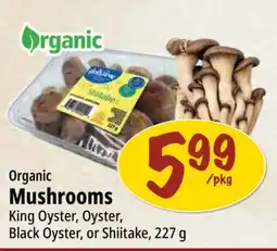 Farm Boy Organic Mushrooms offer