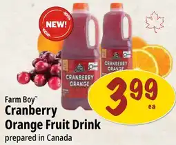 Farm Boy Farm Boy Cranberry Orange Fruit Drink offer