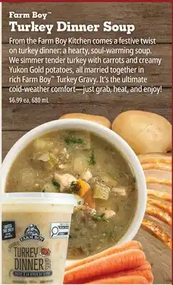 Farm Boy Farm Boy Turkey Dinner Soup offer