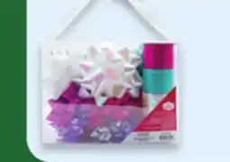 Walmart Bow and ribbon kit with 18 bows & 72' ribbon offer