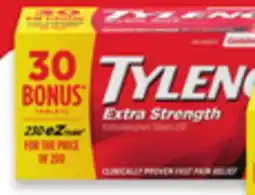 Walmart Tylenol Extra Strength caplets or EZTabs 230s offer