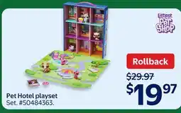 Walmart Pet Hotel playset offer
