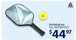 Walmart Reebok Pickleball set offer