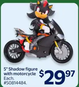 Walmart 5 Shadow figure with motorcycle offer