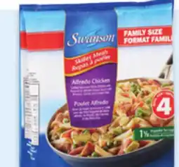 Walmart Swanson family size meals offer