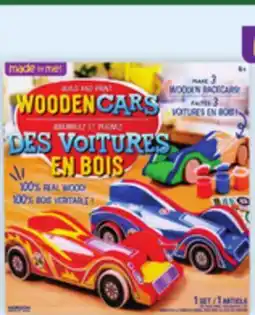 Walmart Wooden cars offer