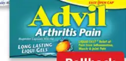 Walmart Advil arthritis pain 45s offer
