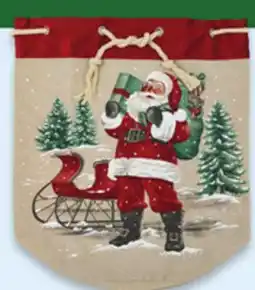 Walmart 24 x 27 Christmas jumbo bags with drawstring offer