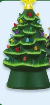 Walmart Mr. Christmas decorative 8 nostalgic green ceramic tree offer