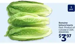 Walmart Romaine lettuce hearts offer