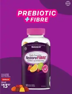 Walmart RestoraFIBRE gummies 90s offer