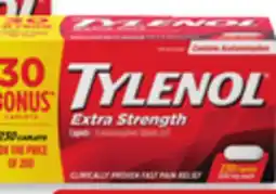 Walmart Tylenol Extra Strength caplets offer