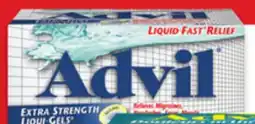 Walmart Advil Liqui-Gels 50s offer