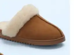 Walmart Adults' suede slippers offer