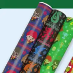 Walmart Licensed gift wrap 3-pack offer